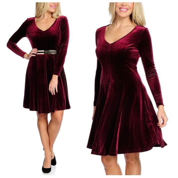 Marc Bouwer Dresses & Skirts - 🔥NWT Marc Bouwer Velvet Princess Seam Dress Boho